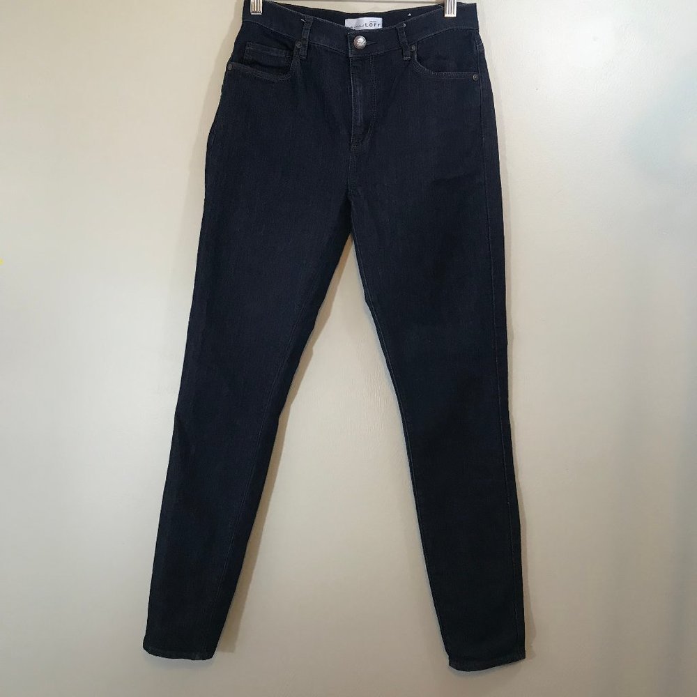 NWOT LOFT High-Rise Skinny Size 0/25